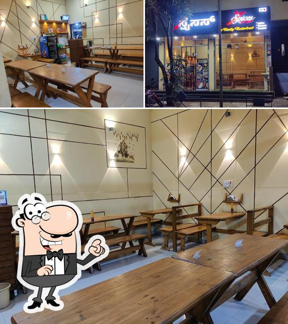 Among various things one can find interior and exterior at 7SPICES