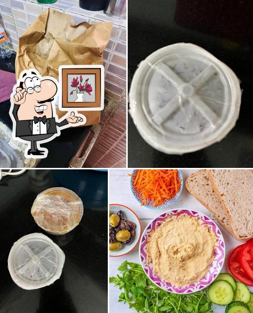 The interior of House of Hummus N Dips