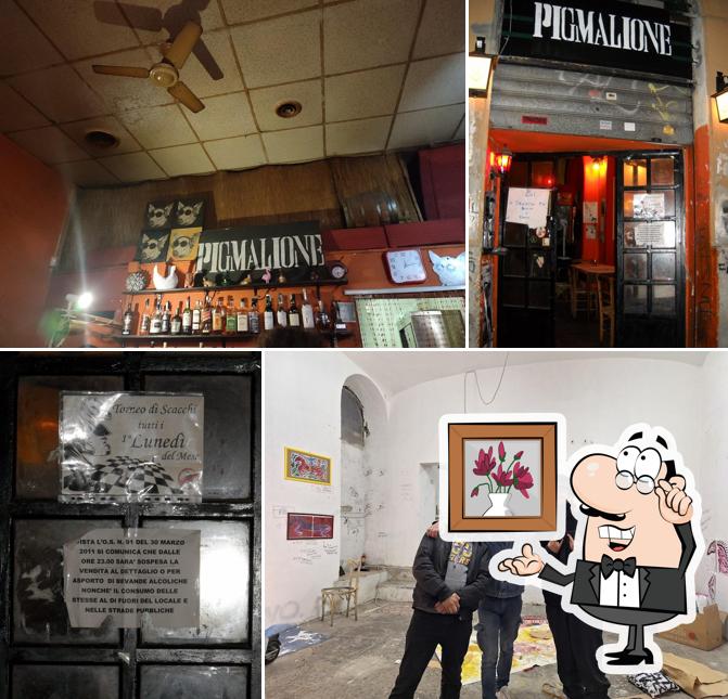 Gli interni di Pigmalione