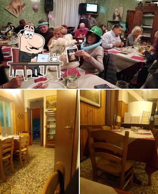 Gli interni di Bar Trattoria Pizzeria Meda