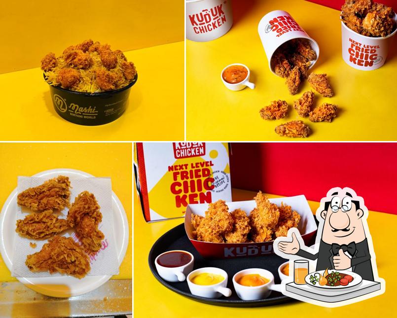 Fried chicken at Kuduk Chicken Gomtinagar (best fried chicken in lucknow)
