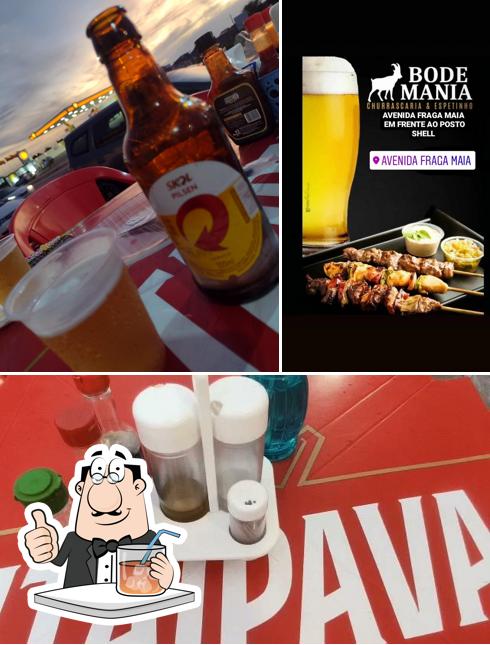 Escolha uma bebida do menu