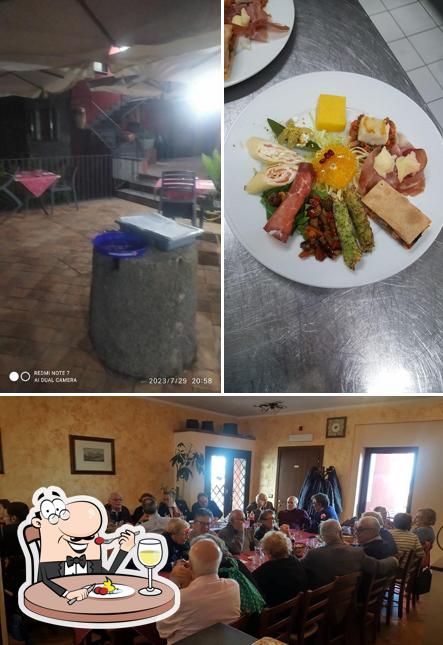 Dai un’occhiata alla foto che mostra la cibo e interni di Ristorante Pizzeria Regina Giovanna