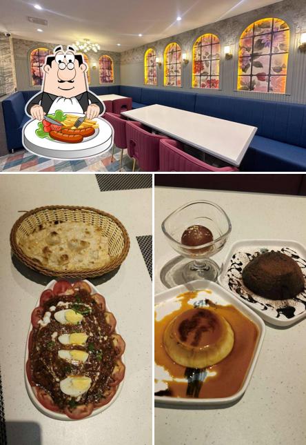 The restaurant's food and interior