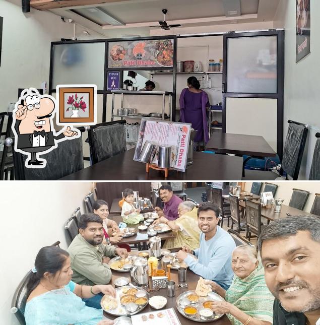 The interior of Patil Dhaba