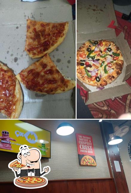 Try out different types of pizza