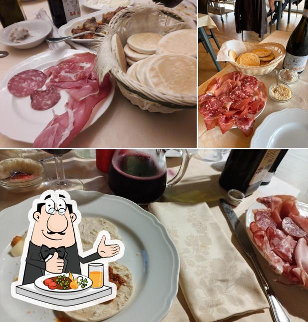 Antipasto al Albergo Ristorante La Ca' dal Porc