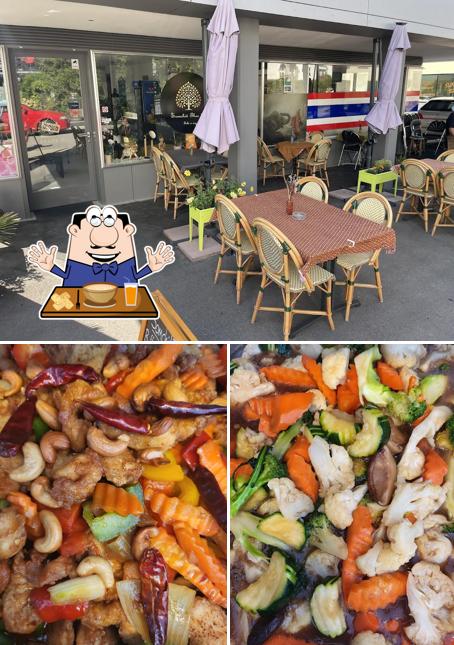 Dai un’occhiata alla foto che mostra la cibo e interni di Somchit Thai Food