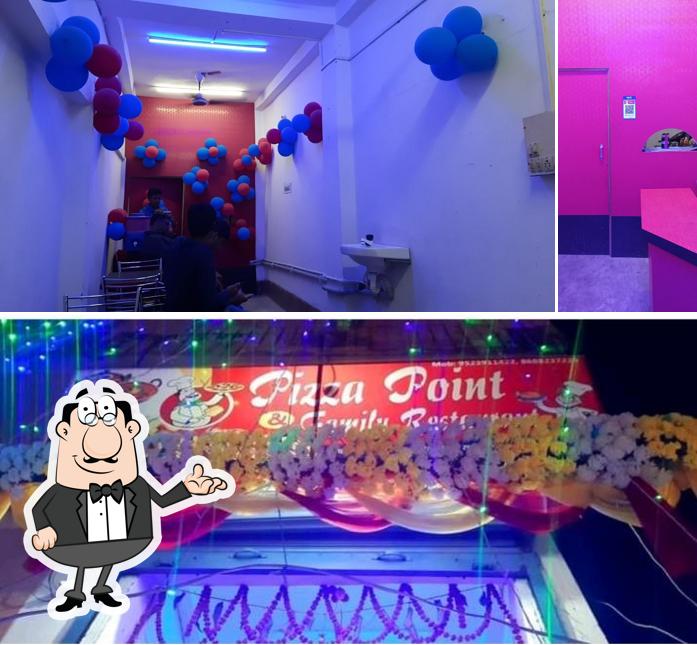 The interior of Pizza Point