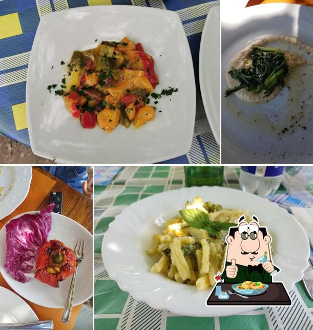 Maccheroni al formaggio al Agriturismo Cantine dell'Averno