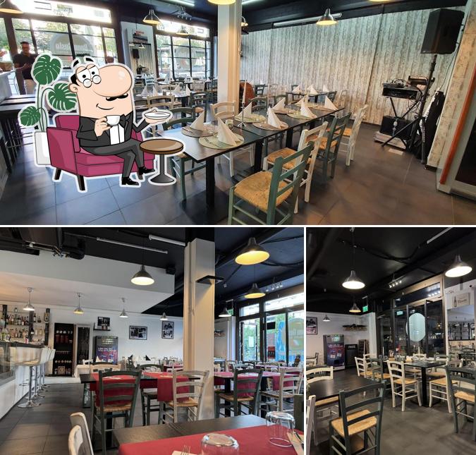 Gli interni di Buongusto Ristorante Pizzeria