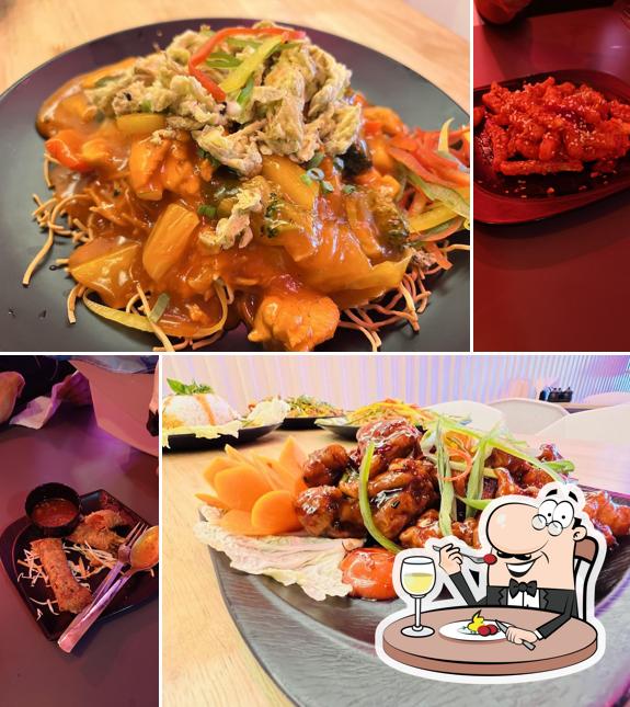 Food at Chufang Chinese Corner