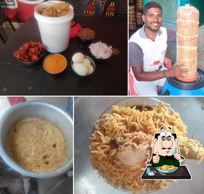 Food at MASKA BIRYANI & GRILLED