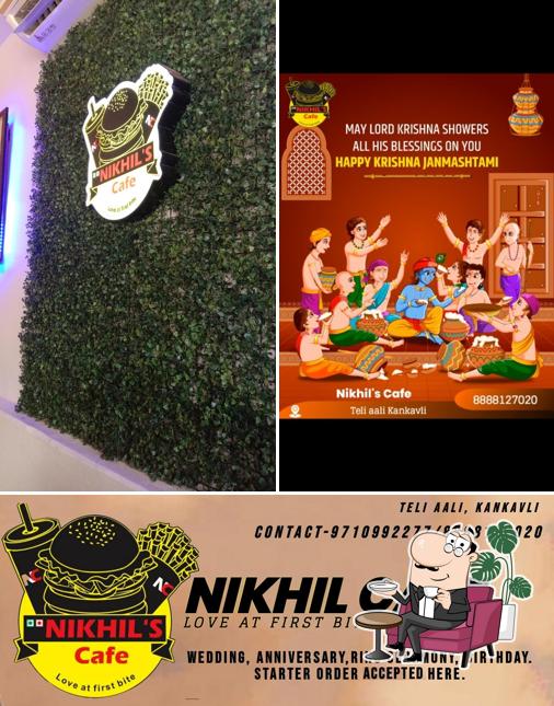The interior of NIKHIL'S CAFE
