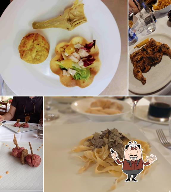 Platti al Trattoria da Sabrina