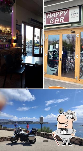 Gli esterni di Happy Bar