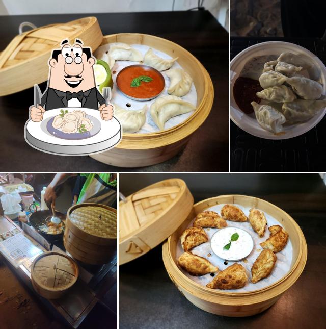 Dumplings at Moh Moh Maya