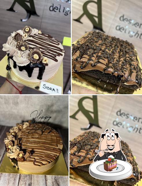 Chocolate cake at AS Dessert Delight