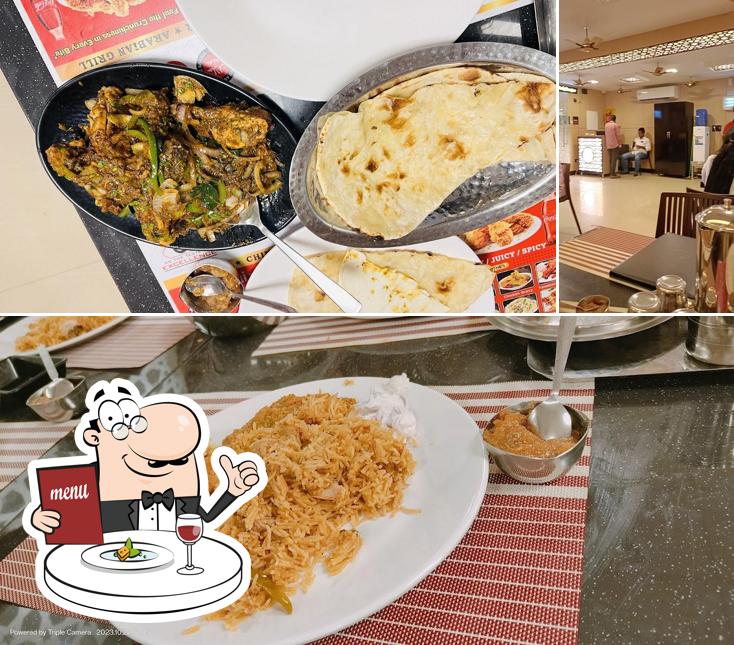 The photo of food and interior at SS Bucket Biryani Thandalam