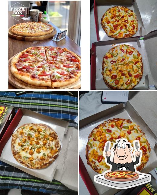 Get pizza at Smoki’n Hot Pizza Box