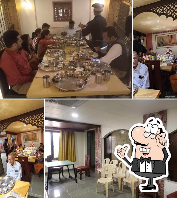 The interior of Vangi Dining Hall - Best Restaurants, Gujarati Thali, Veg Restaurants, Gujarati Restaurants