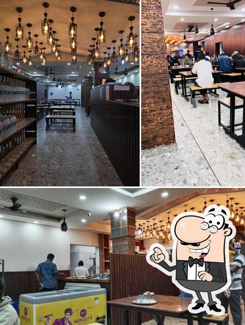 The interior of Al Buhari Restaurant
