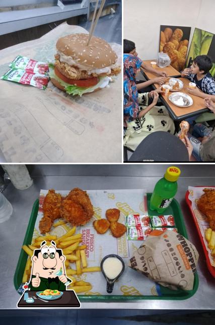 Food at Express Fried Chicken