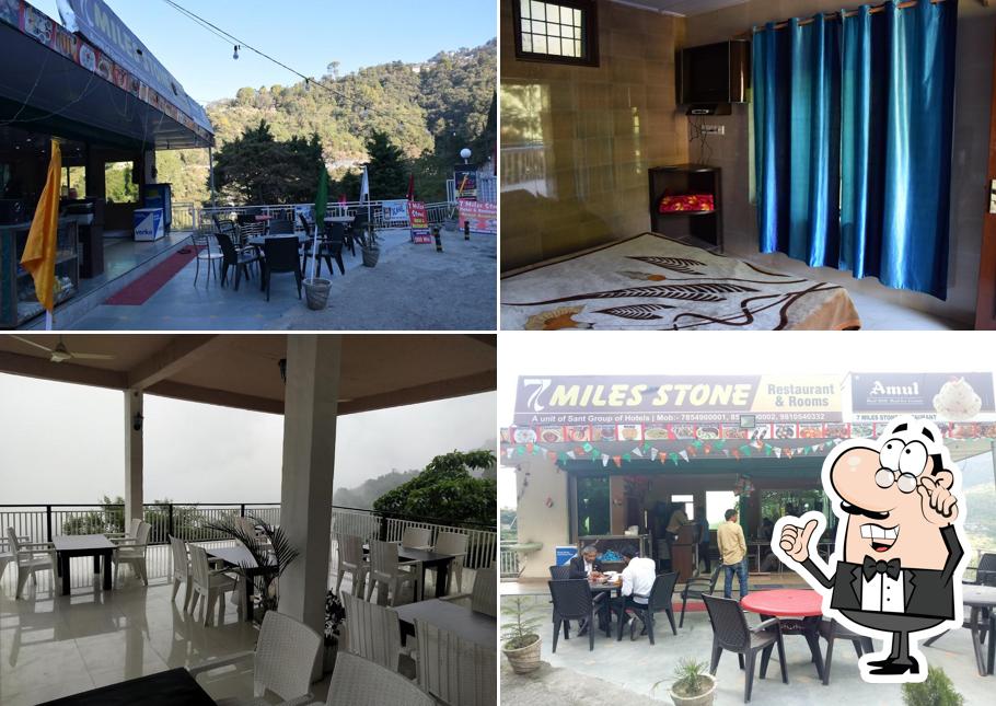 The interior of Hotel 7 Heights Mussoorie
