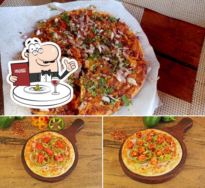 Food at Pizza Villa