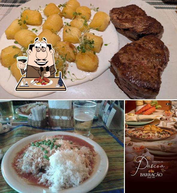 Filé mignon em Restaurante Barracão