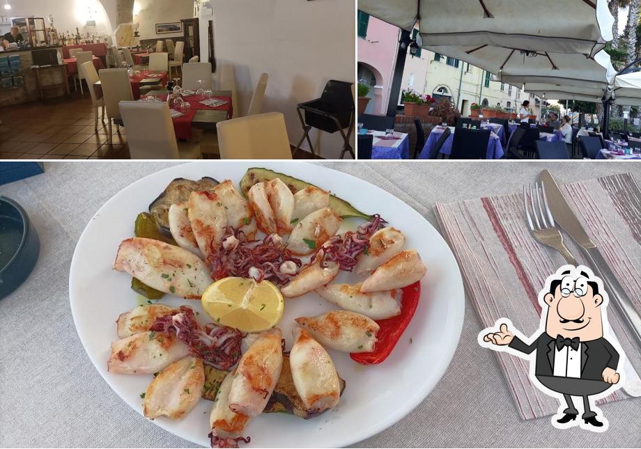 Siediti a un tavolo di Osteria del pescatore Ristorante
