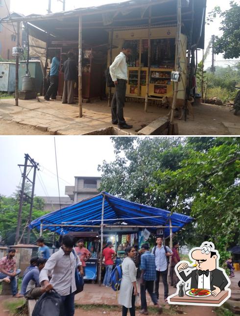 Food at Bhabani Tea Stall