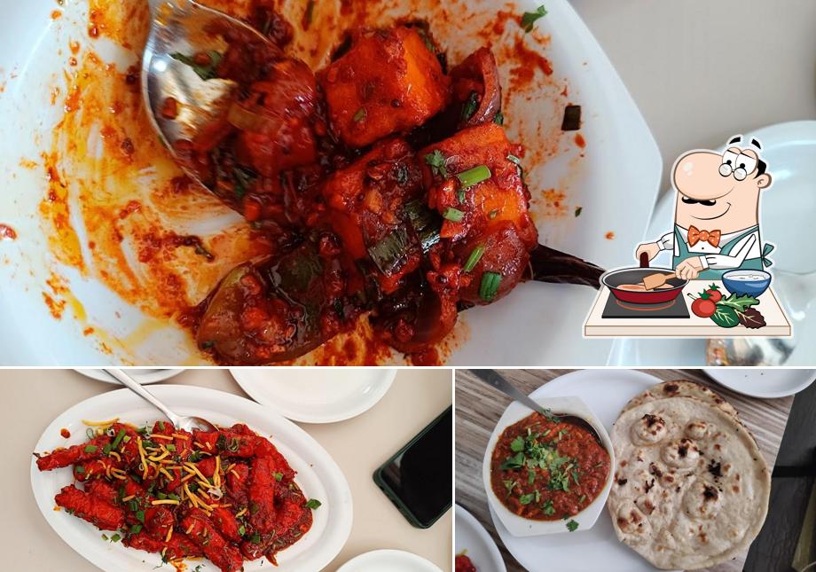 Chicken curry at cafe shalimar family restaurant