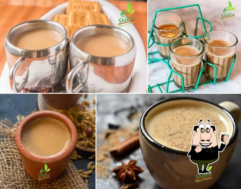 Enjoy a drink at sekar tea shop
