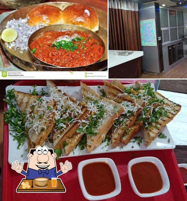 The restaurant's food and interior