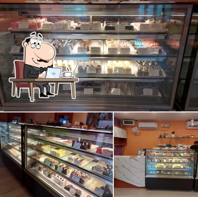 The interior of Baker's Hub