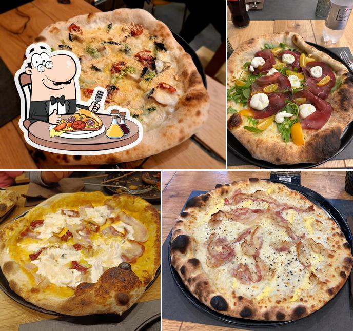 Prenditi tra le molte varianti di pizza Prenditi tra le molte varianti di pizza