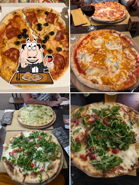 Prenditi tra le svariate varianti di pizza
