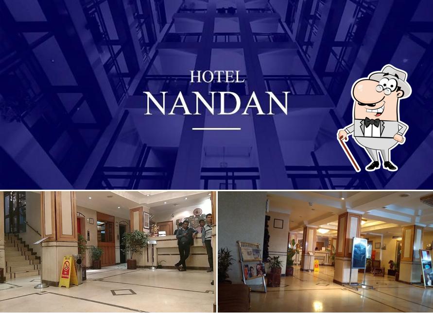 The exterior of Hotel Nandan