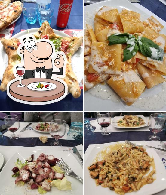 Platti al Pizzeria Parthenope
