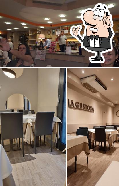 Dai un'occhiata agli interni di Pizzeria La Gustosa Di Bastone Antonio