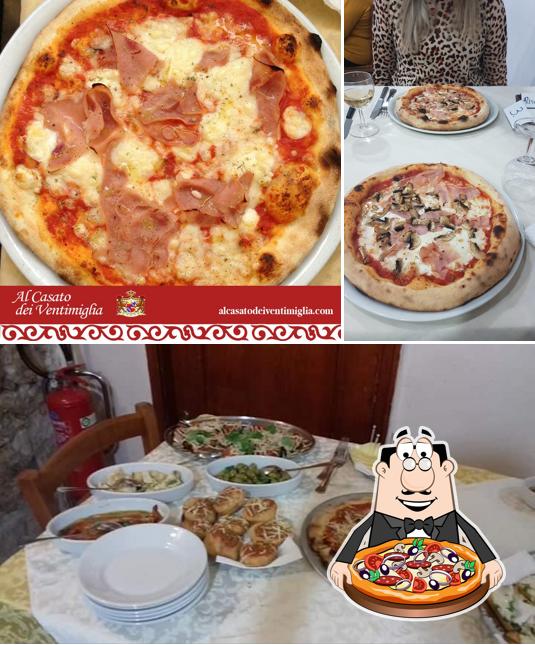Scegli una pizza a Al Casato dei Ventimiglia