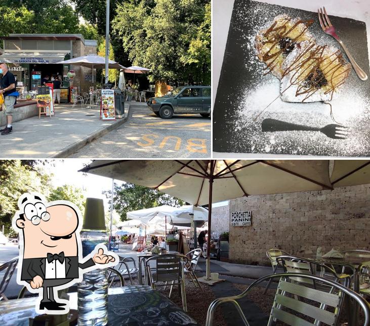 Gli interni di " La cascata dei sapori" Gastronomia Ristorante Bar