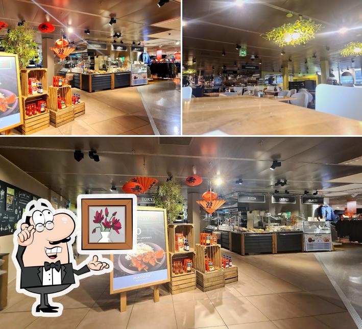 Dai un'occhiata agli interni di Manora Restaurant Fribourg