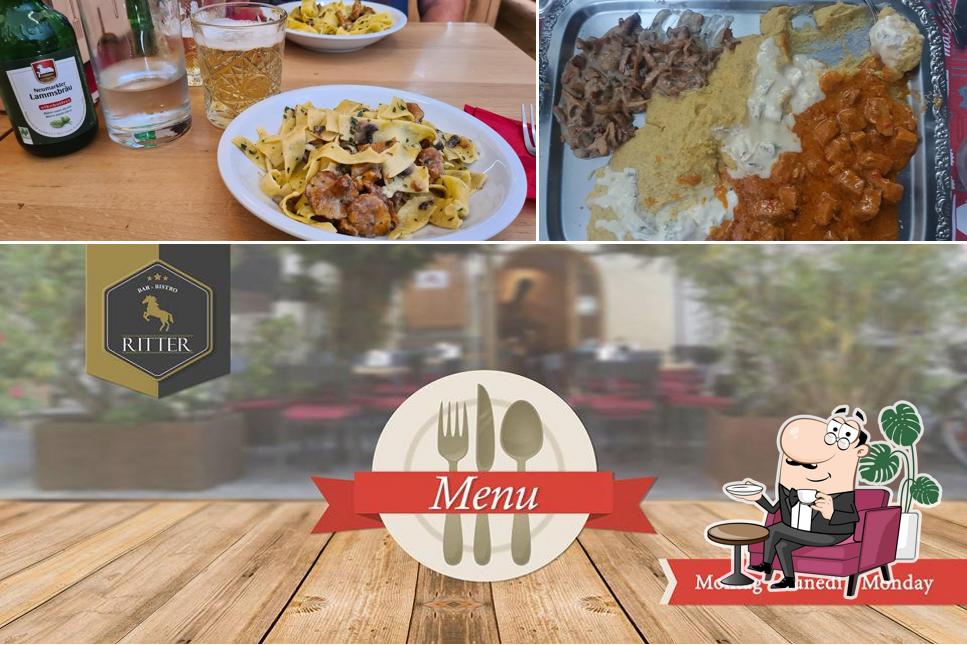 Gli interni di Bar Ritter