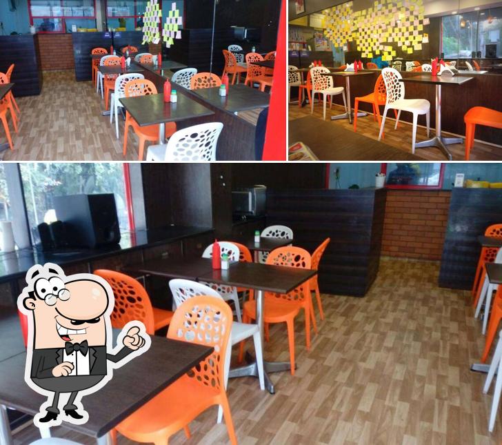 The interior of Mukati Kitchen