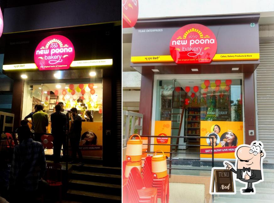 Look at the image of New Poona Bakery ,Tejas Enterprises, Ashaman Pride Bldg,Shop No -1