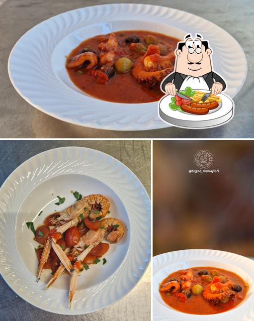 Platti al RISTORANTE CHALET BAGNI MARIA FIORI