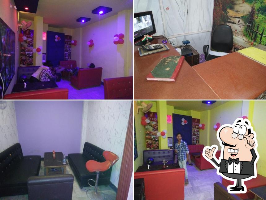 Check out how Red King Hukka Bar looks inside