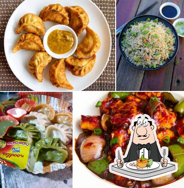 Meals at Shristi's pure veg fastfood